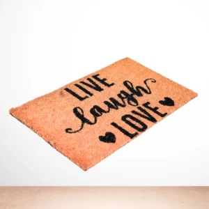 Live Laugh Love Coir Mat