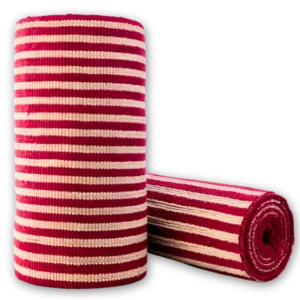 SK-1 Red Stripe Bleach Latex Matting - 1506/Sqm
